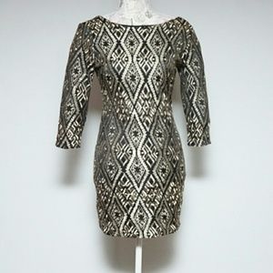 Black Gold As U Wish dress